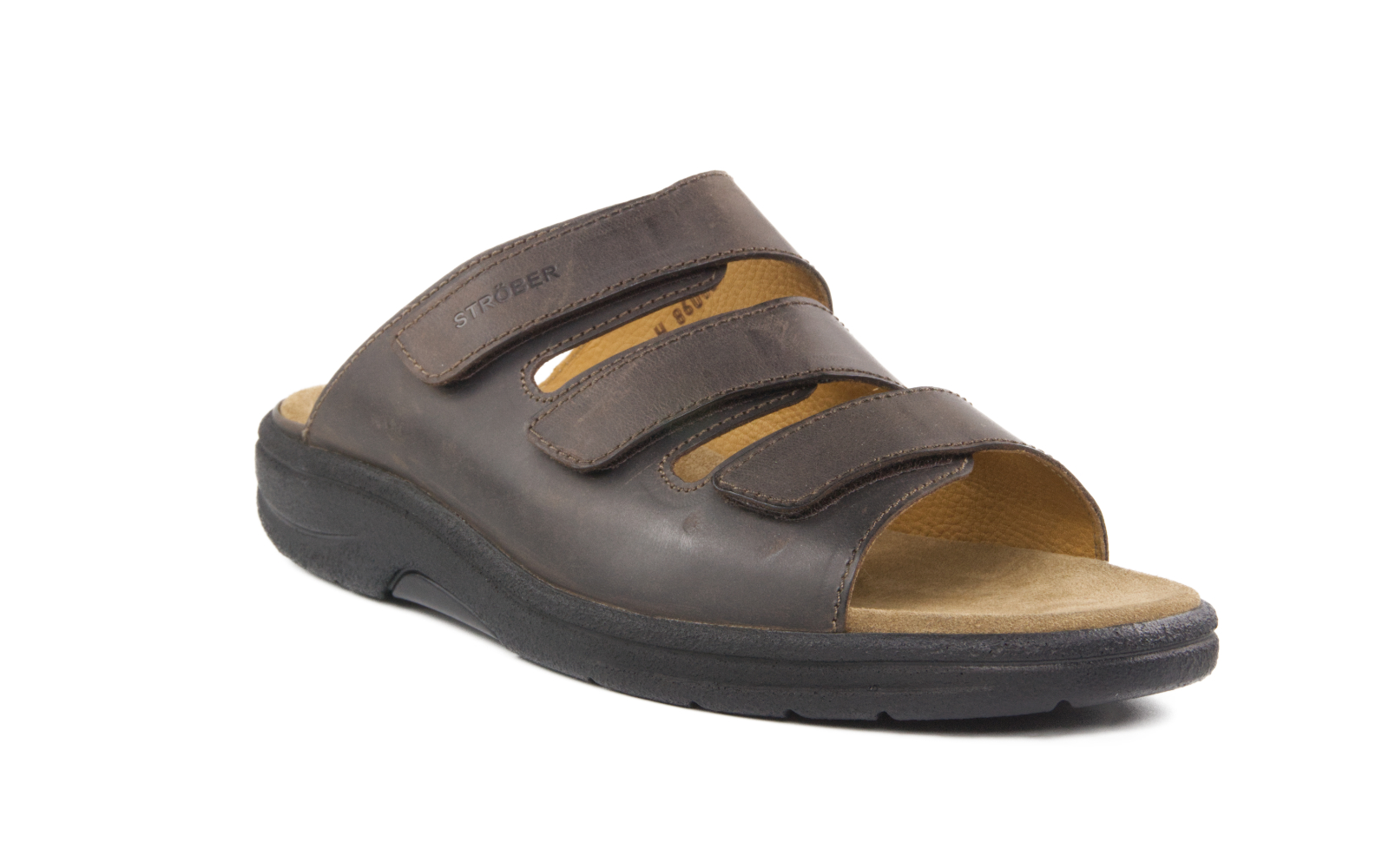 MARTIN FettNubuk in ebony, Bekleidung, Schuhwerk, Sandale, Schuh