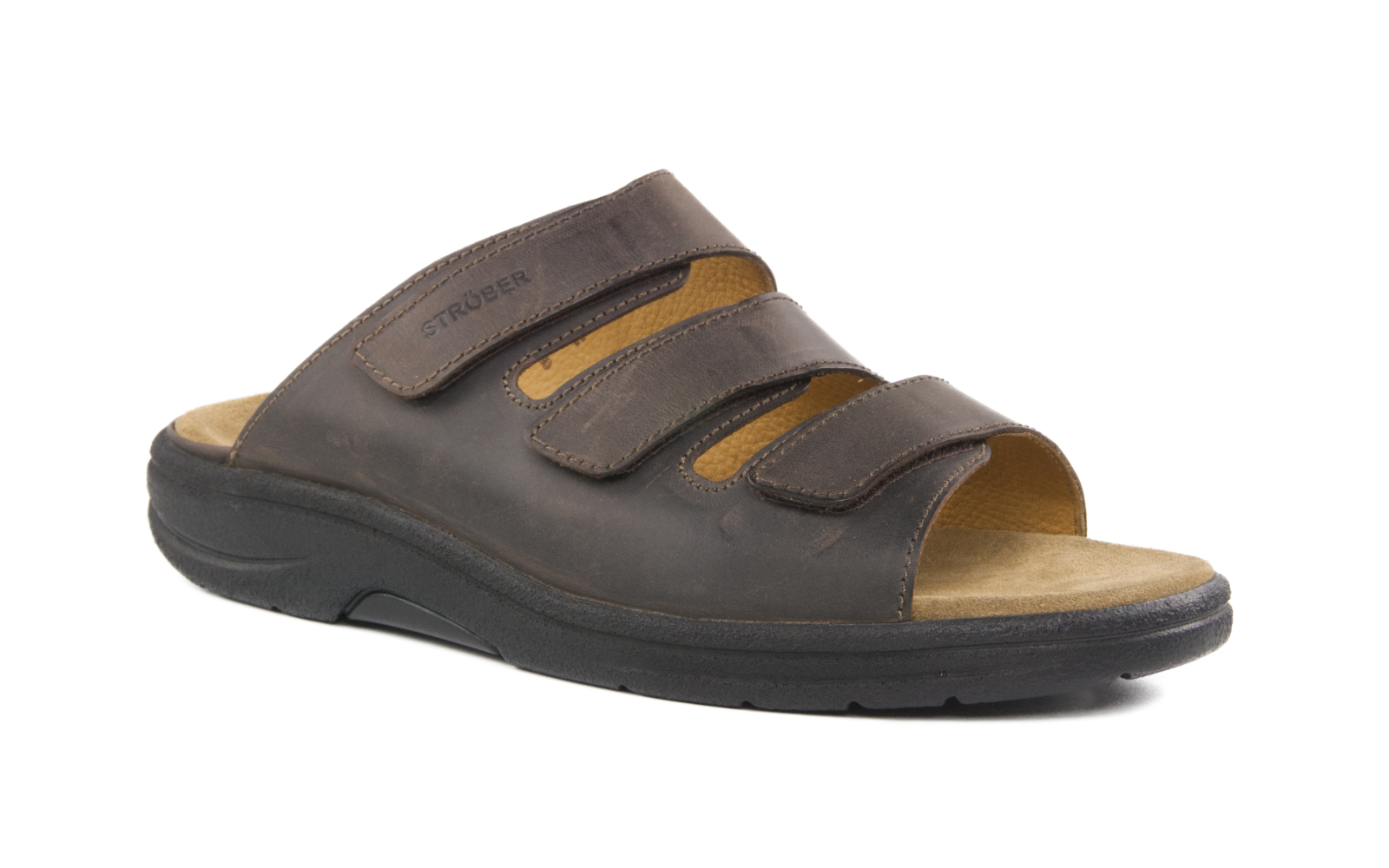 MARTIN FettNubuk in ebony, Bekleidung, Schuhwerk, Sandale, Schuh