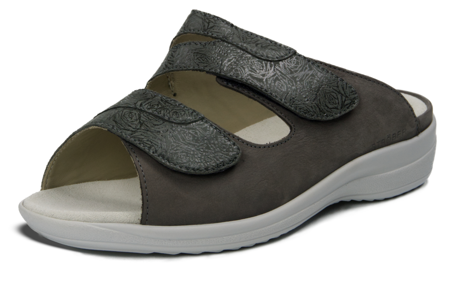 HILARIA LammVelourRose+Nubuk in grey, Bekleidung, Schuhwerk, Sandale, Schuh, Sneaker