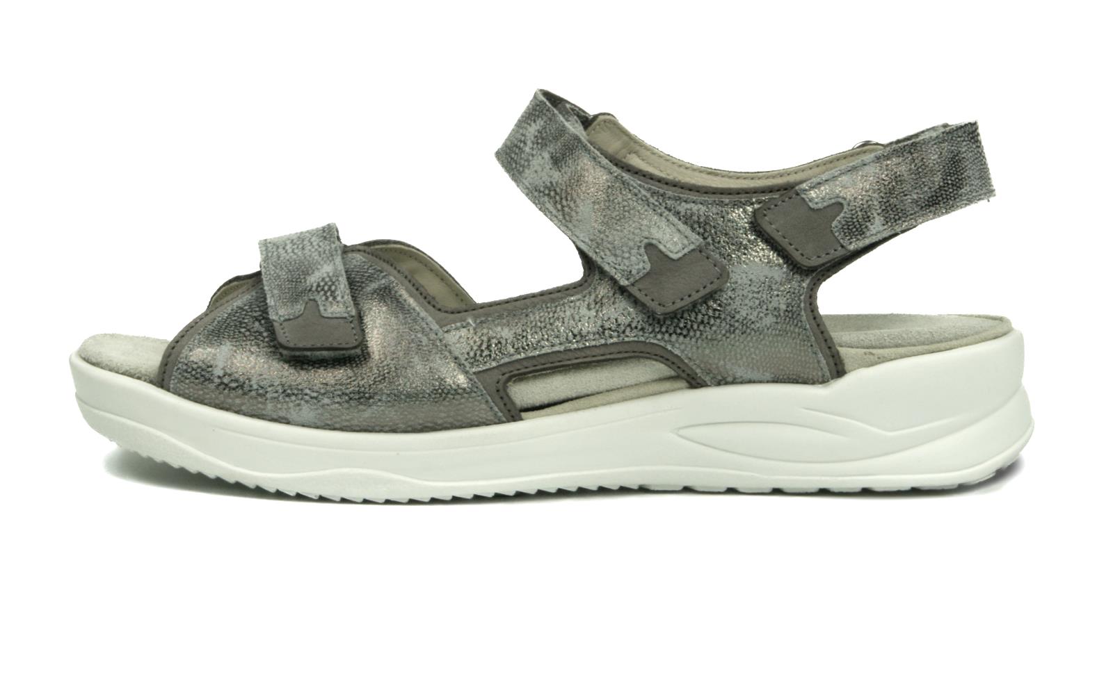 KASSANDRA Velours + Nubuk in grau KASSANDRA Velours + Nubuk in grau, Bekleidung, Schuhwerk, Sandale, Schuh